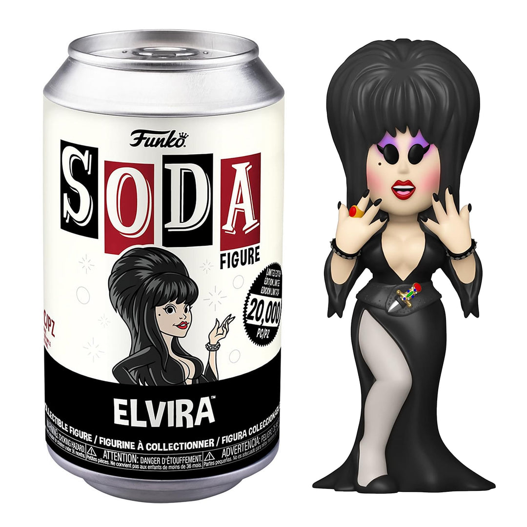 Funko Elvira Vinyl Soda Exclusive