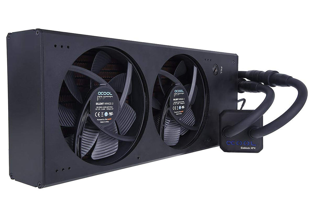 Alphacool 11594 Eisbaer Extreme Liquid CPU Cooler 280 - Black Edition Wasserkühlung Sets und Systeme