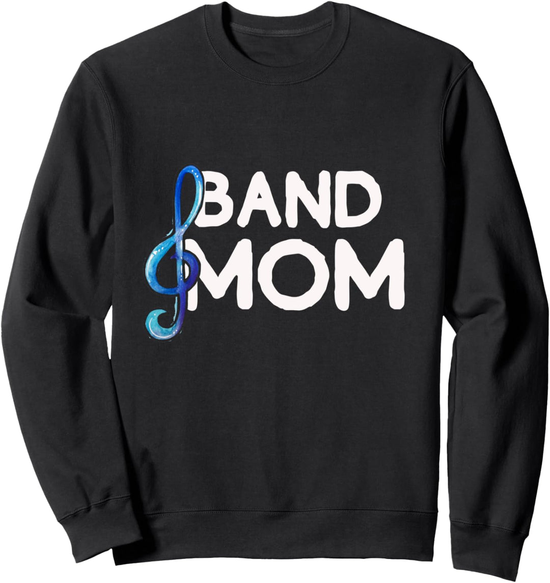 Band Mom Watercolor art Sweatshirt