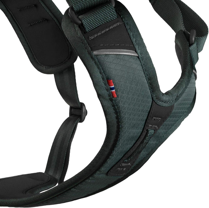 Non-Stop dogwear Ramble Harness |Green| Führ und Alltagsgeschirr, Grösse:M