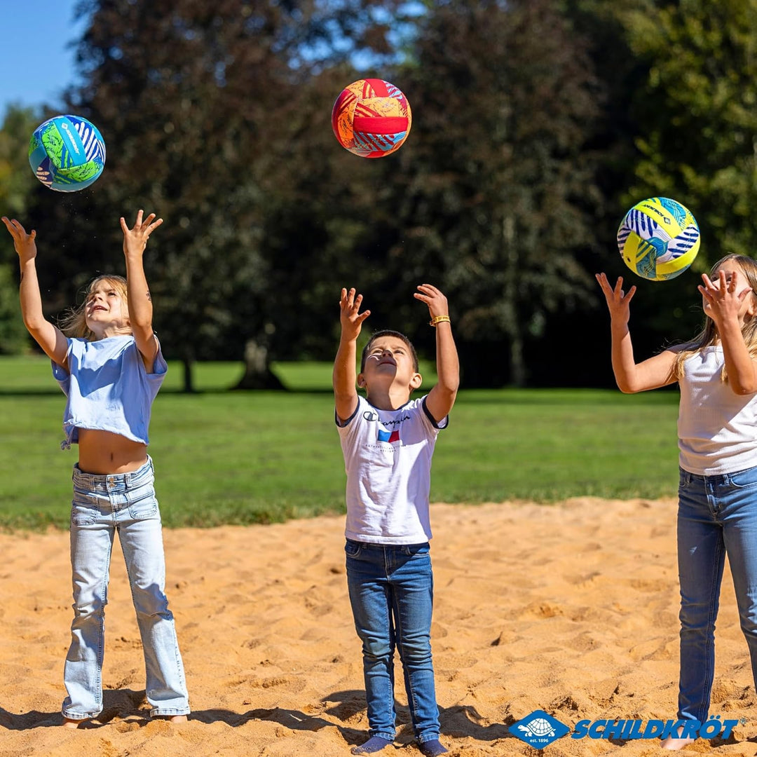 Schildkröt® Neopren Beachvolleyball, Grösse 5, Ø 21 cm, Normale Grösse, farblich Sortiert, griffige