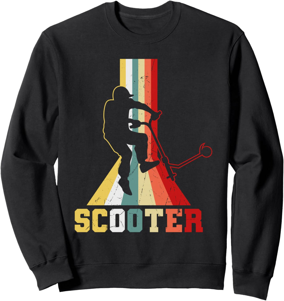 Scooter Stunt Tretroller Geschenkidee für Teenager & Kinder Sweatshirt