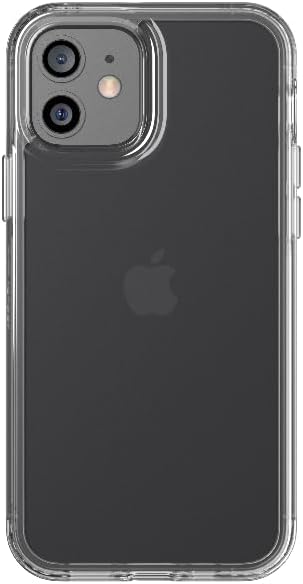 tech21 Evo Clear Schutzhülle für Apple iPhone 12 und 12 Pro 5G – antimikrobielle Schutzhülle mit 3,6