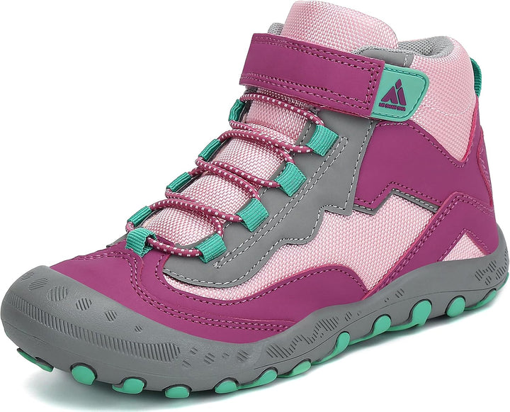 Mishansha Kinder Trekking- & Wanderschuhe Jungen Mädchen Wanderstiefel Outdoor Trekkingschuhe 28 EU