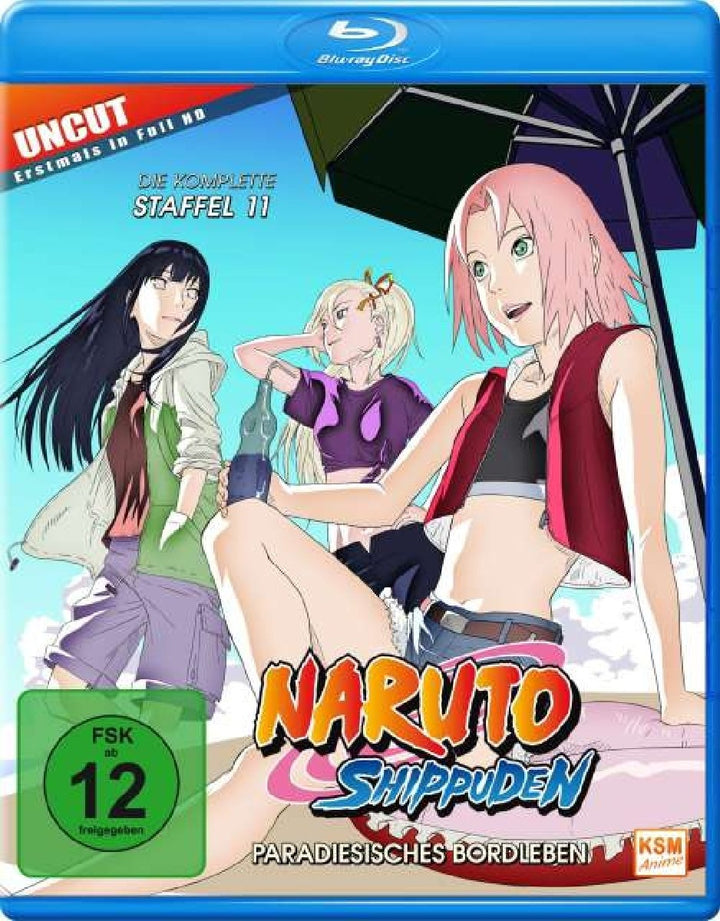 Naruto Shippuden - Paradiesisches Bordleben (Staffel 11: Folge 443-462, UNCUT) [Blu-ray], Blu-ray