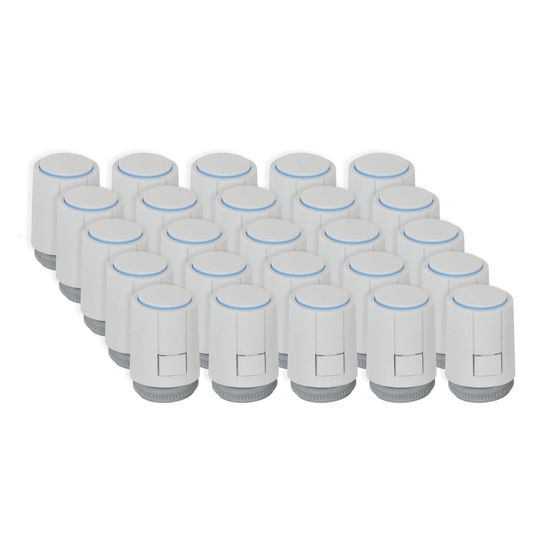 Möhlenhoff Stellantrieb Alpha-5 universal SET 25 Stück für Fussbodenheizung 230 V Typ VA 10 passend