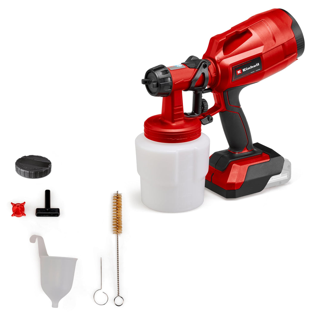 Einhell Akku-Farbsprühsystem TC-SY 18/60 Li-Solo Power X-Change (Li-Ion, 18 V, Förderleistung 650 ml