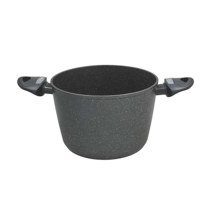 Fleischtopf 2 Griffe Cm.22 H cm.15 Serie Mythos Marble von TOGNANA
