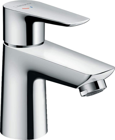 hansgrohe Wasserhahn Talis E CoolStart (Armatur mit Auslauf Höhe 80mm, ohne Ablaufgarnitur) Chrom, C