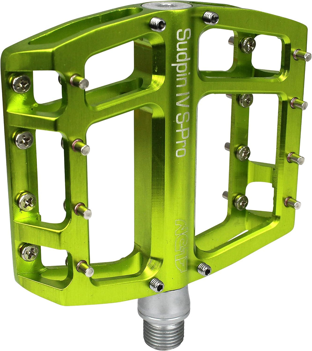 NC-17 Sudpin IV S-Pro Aluminium Plattform Pedale / Mountainbike Pedal / BMX Pedal / ultraflach 15mm