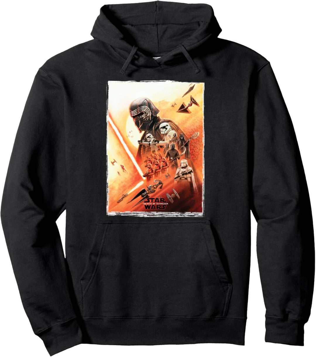 Star Wars: The Rise Of Skywalker Kylo Ren First Order Poster Pullover Hoodie