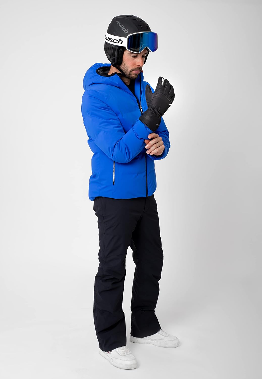 Reusch Herren Snow King Garantiert Winddichte und Extra Atmungsaktive Skihandschuhe Softshellhandsch