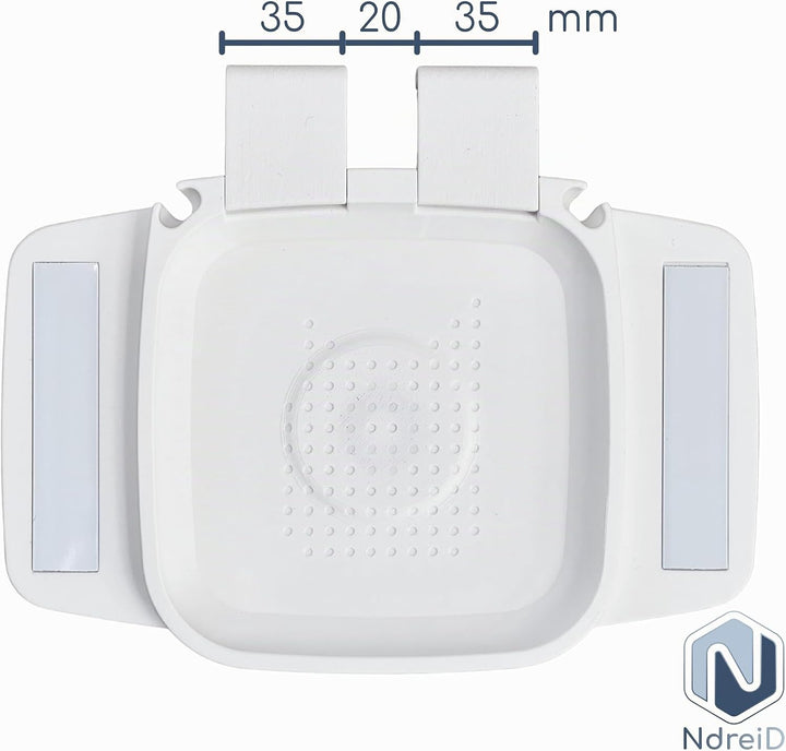 Toniebox 2.0 Betthalterung – Halter für Kinderbett | Modular mit Ablage für Tonies | Passt für alle