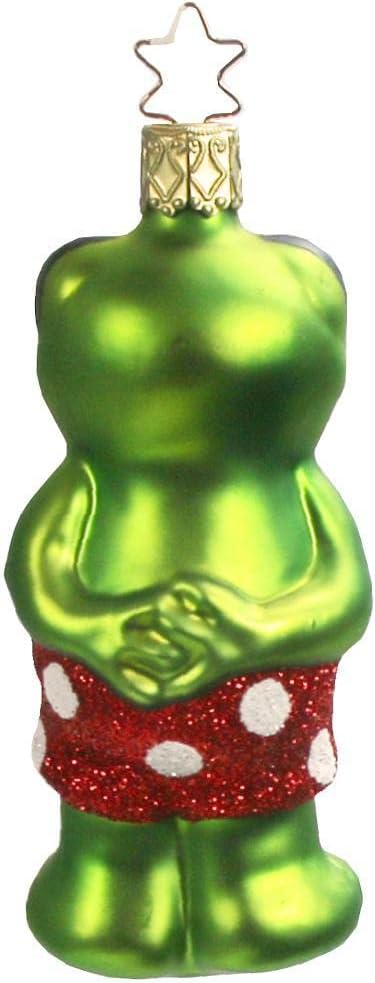Inge-glas® Weihnachts-Hänger Frosch Plitsch-Platsch | IG-10099S022 | 4061752134470