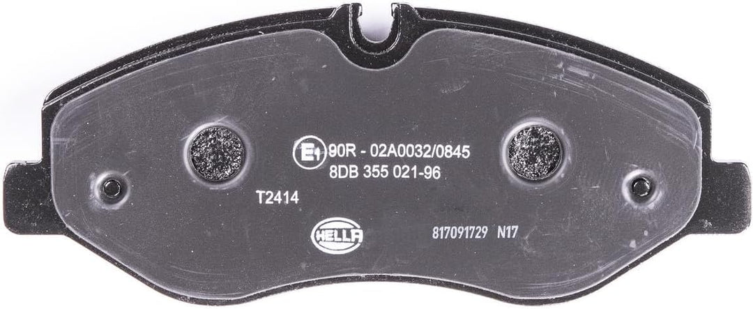 HELLA PAGID 8DB 355 021-961 Bremsbelagsatz - T2414 - Dicke/Stärke: 20.8mm - Bremssystem: Brembo - fü