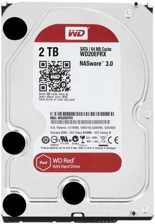 Western Digital 2TB 3, 5" INTELLIPOWER SATA 6GB/S 64MB NAS rot