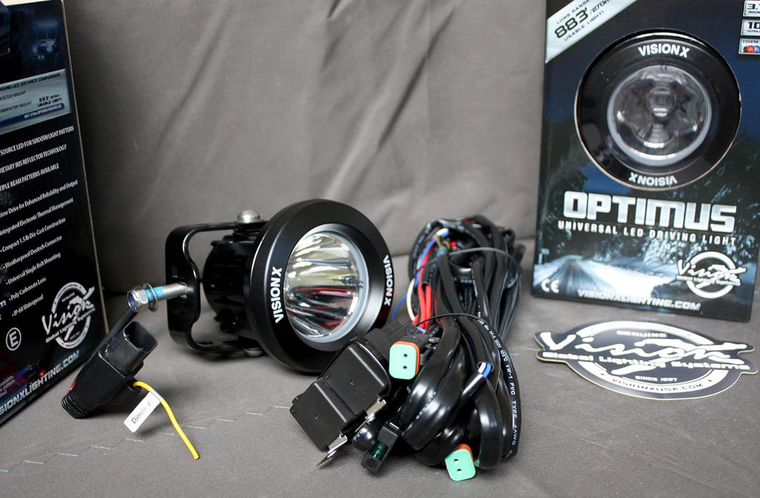 Vision X Lighting 9140896 Xil-Opr110 - Optimus Rund SERIES - LED Fernscheinwerfer- 1 LED 10W - 10° -