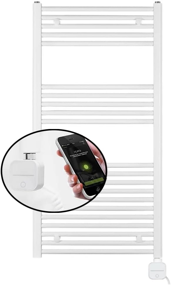 anapont elektrischer Badheizkörper - W-LAN WiFi steuerung per APP - Handtuchheizkörper - Badheizung