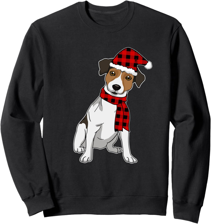 Lustiges Jack Russell Terrier Weihnachten Jack Russell Hunde Sweatshirt
