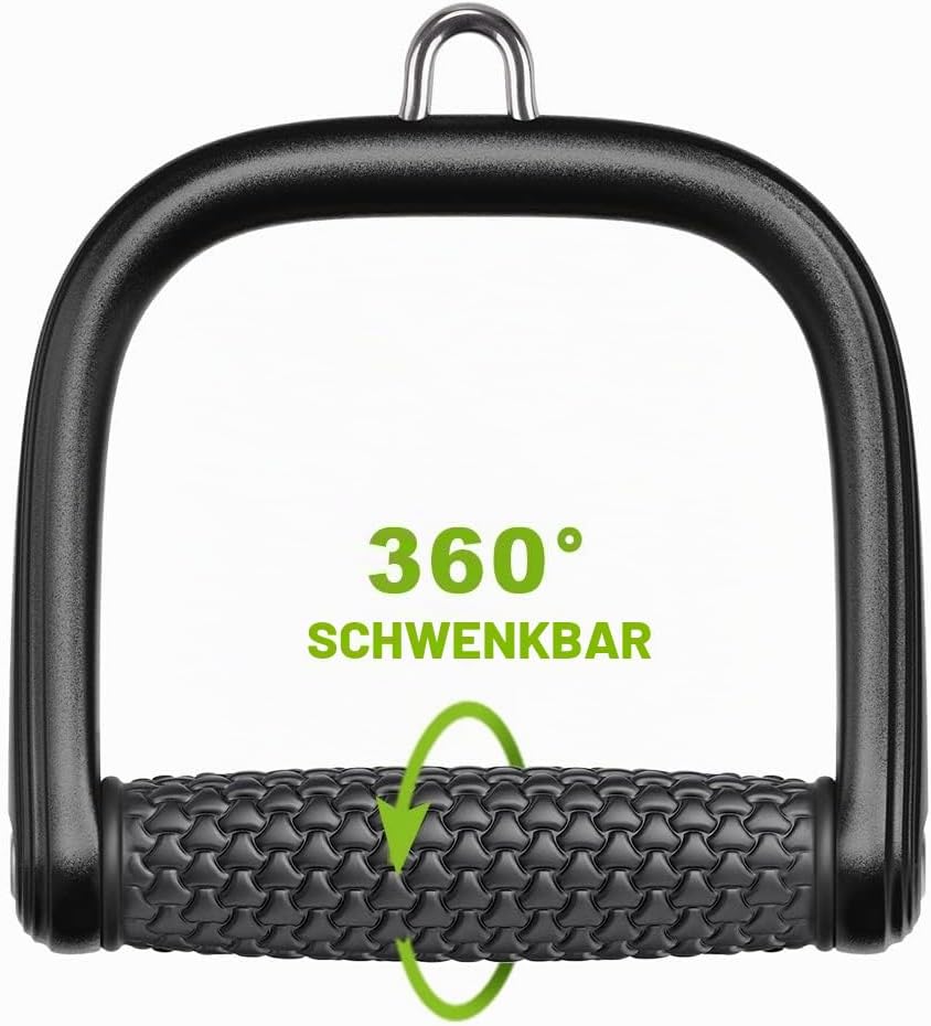 BeneLabel Kabelzug Griff, Latzug Handriff Triceps 2er Fitness Seilzug Einhandgriff Ergonomische Gym