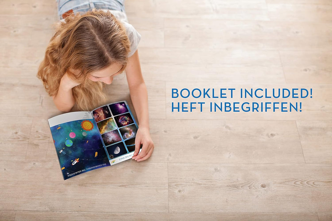 Lexibook, Speaking 2-in-1 Constellations and Images Planetarium Projector, 24 images to discover spa