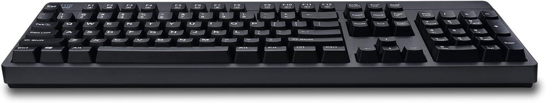 Adesso Easy Touch AKB-630UB Antimikrobielle wasserdichte Tastatur (630UB), Schwarz, 18.40in. x 7.60i
