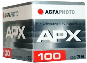 Lupus AgfaPhoto APX 100 Prof 135-36 B/W Film (20er Pack)