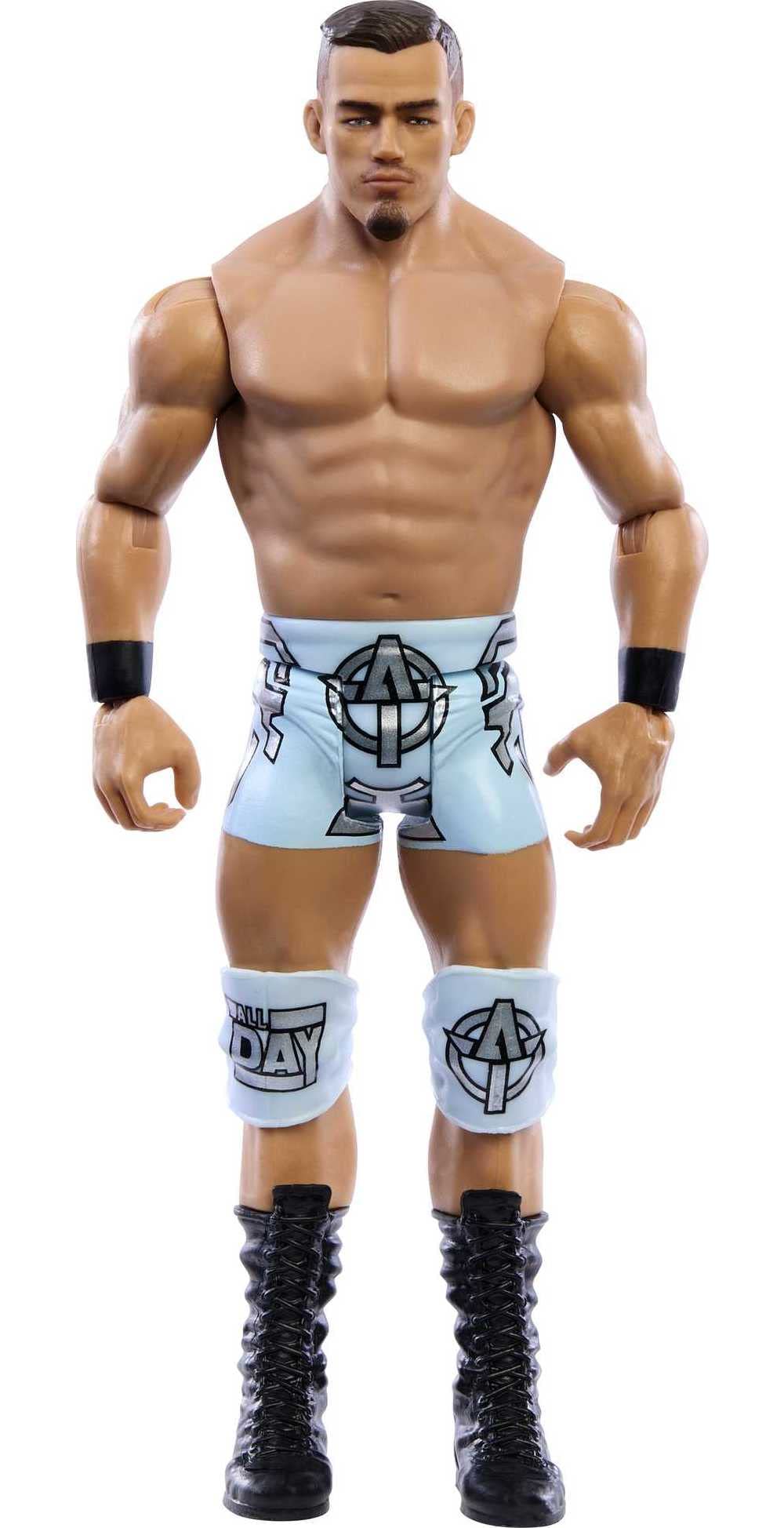 Mattel WWE Theory Basic Actionfigur, 10 Gelenkpunkte & lebensechte Details, 15,2 cm grosses Sammlers
