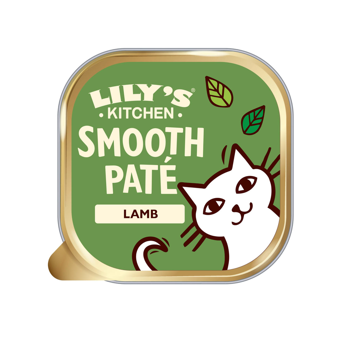 Lily’s Kitchen Premium Nass Katzenfutter für ausgewachsene Katzen 19 Schalen (19 x 85g) Lammfleisch-