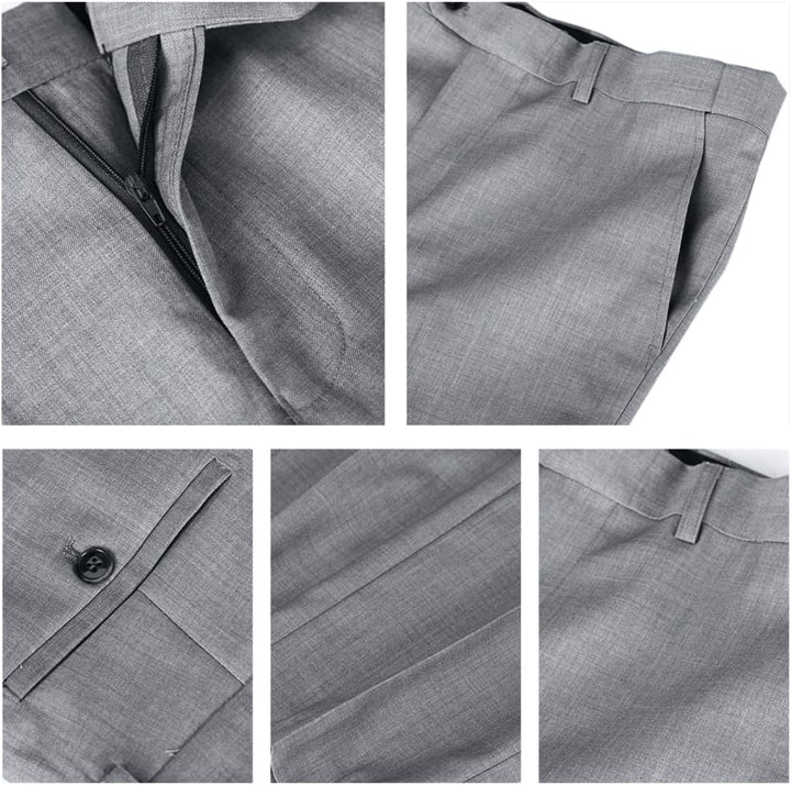 YOUTHUP Herren Anzug Slim Fit 3 Teilig Anzüge für Hochzeit Business Herrenanzug Sakko Anzughose West