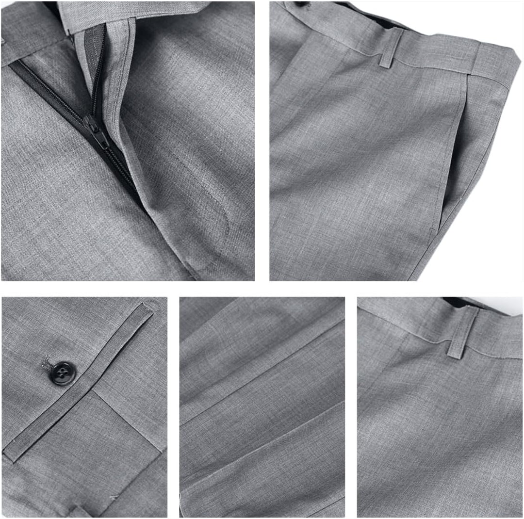 YOUTHUP Herren Anzug Slim Fit 3 Teilig Anzüge für Hochzeit Business Herrenanzug Sakko Anzughose West