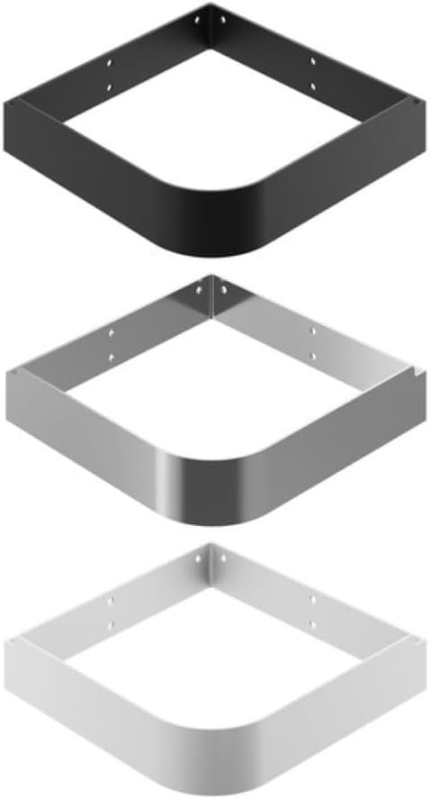 Eckwaschbecken-Set mit Original-Einbauregal und Schwarz Zubehör, Eckwaschbecken zur Wandmontage mit