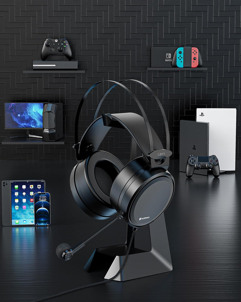 NUBWO Gaming-Headsets PS4 N7 Stereo Xbox One Headset Kabelgebundene PC-Gaming-Kopfhörer mit geräusch