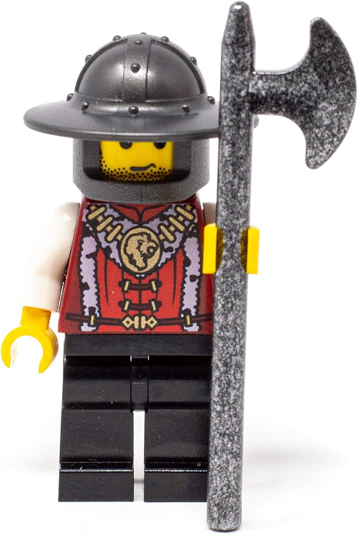 LEGO Castle, Kingdoms, Ritter: Armee mit 2 x 5 Löwenritter mit Speeren und Hellebarden und Königin,