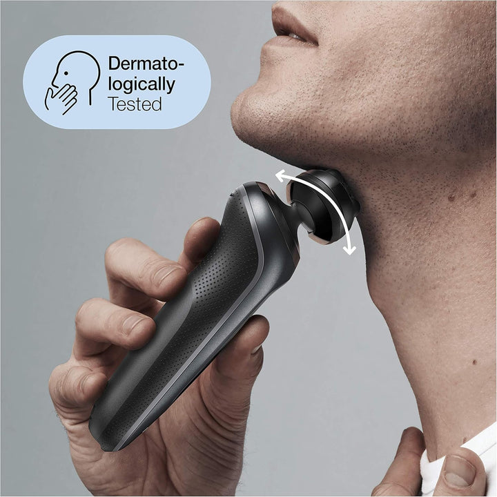 Braun Series 6cc Sensitiver Rasierer Herren, Elektrorasierer für Haarentfernung mit 3 flexiblen Klin