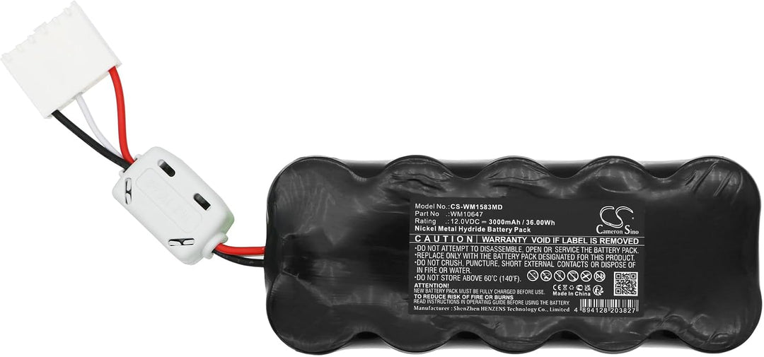 Akku 3000mAh Kompatibel mit [WEINMANN] 29288, Accuvac, Accuvac Rescue, Aspirator Rescue, Pump WM1064