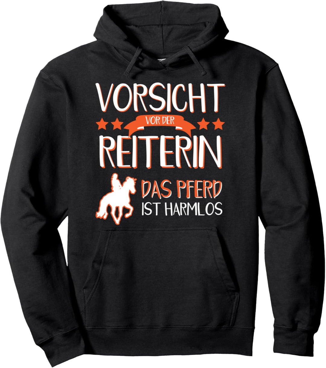 Reit, Pferde, Reiter, Island-Pferd Design I Pferdesprüche Pullover Hoodie