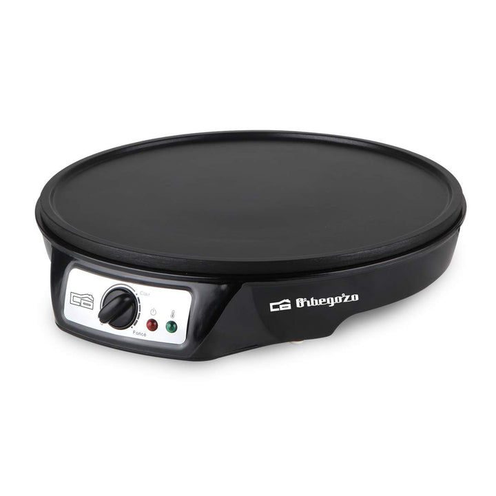 Orbegozo CM 2360 - Elektrisches Crepes-Eisen, Anti-Haft-Beschichtung von 30 cm Durchmesser, einstell