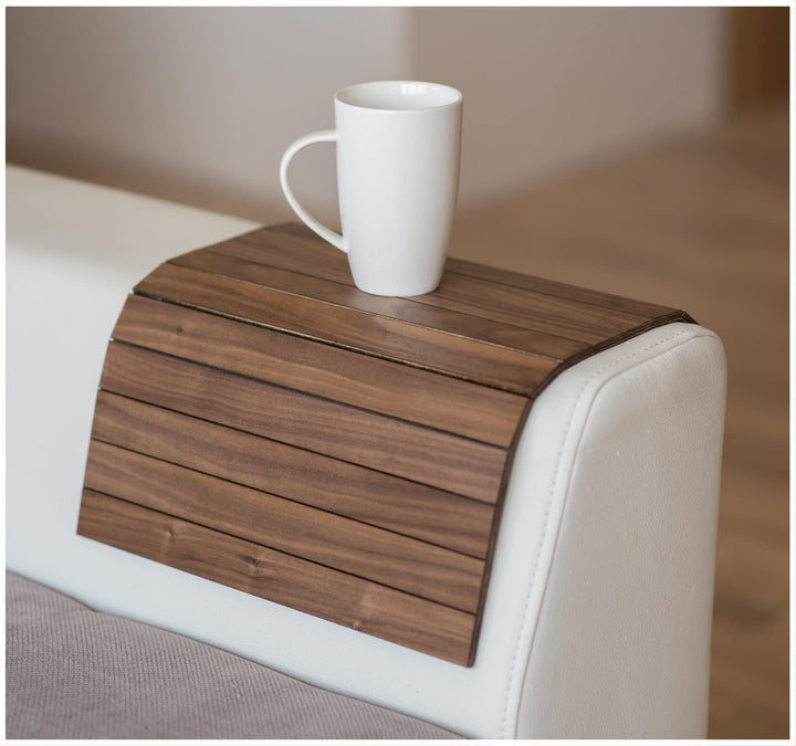 Ewart Woods Sofa-Armlehne, Tisch, Couch, Nachttisch, Holzuntersetzer, Kaffeetasse, faltbar, Schutzma