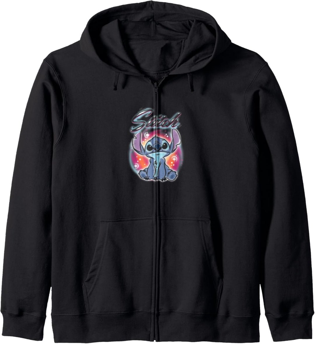 Disney Lilo & Stitch Airbrush Boardwalk Portrait Kapuzenjacke