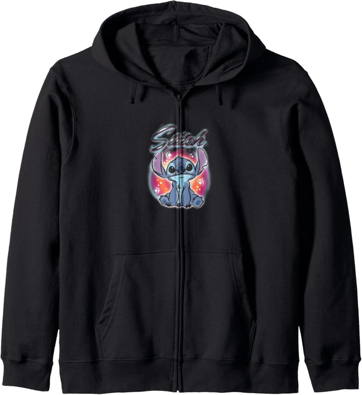 Disney Lilo & Stitch Airbrush Boardwalk Portrait Kapuzenjacke