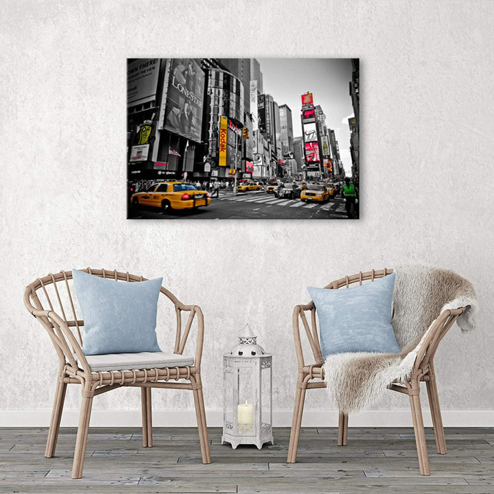 Feeby. Wandbild - 1 Teilig - 40x60 cm, Leinwand Bild Leinwandbilder Bilder Wandbilder Kunstdruck, NE