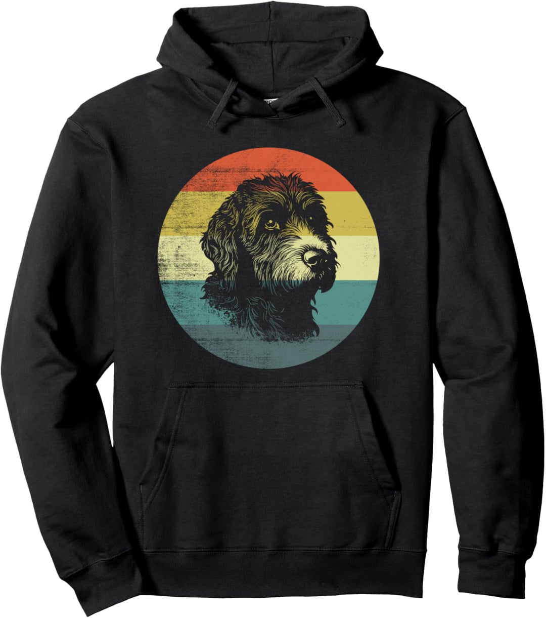 Lagotto Romagnolo Hund Retro Design Pullover Hoodie