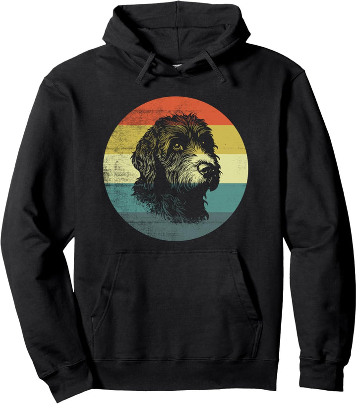 Lagotto Romagnolo Hund Retro Design Pullover Hoodie