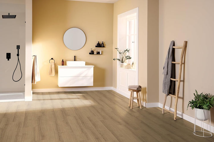 EGGER NatureSense Laminat EL1007 Parkett Eiche dunkel 1292x193x8mm (1,995m²) 1,995m² | Boden, 1,995m