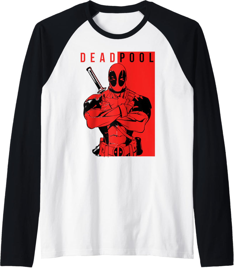 Marvel Deadpool Portrait Poster Raglan