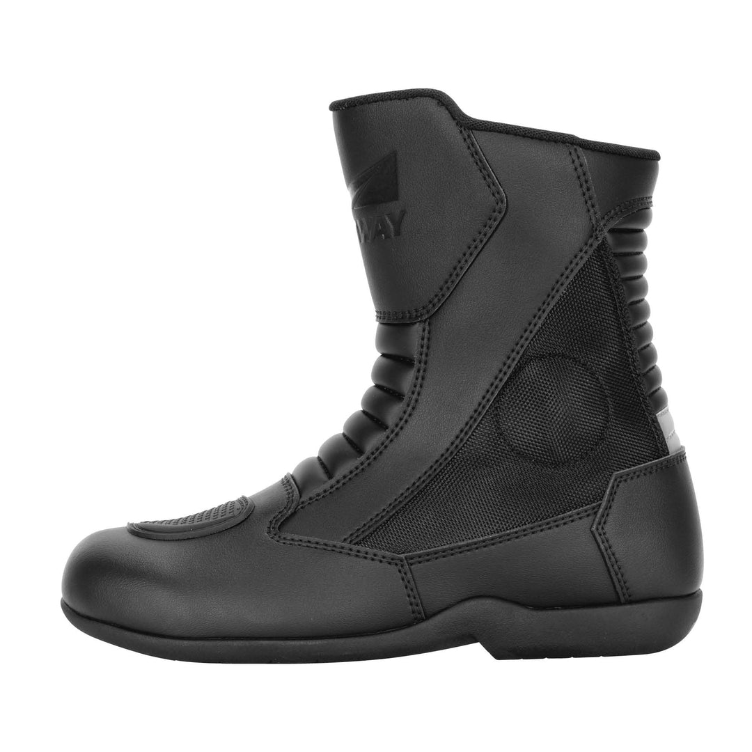 Fastway FTS-1 WP Motorradschuhe, CE Zertifiziert, Wasserdichte Motorradstiefel, Atmungsaktive Motorr