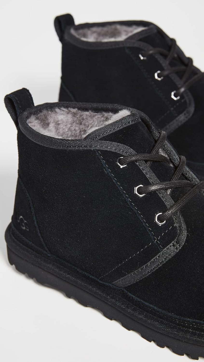 UGG Australia Herren Neumel Chukka Boots 38 EU Schwarz, 38 EU Schwarz