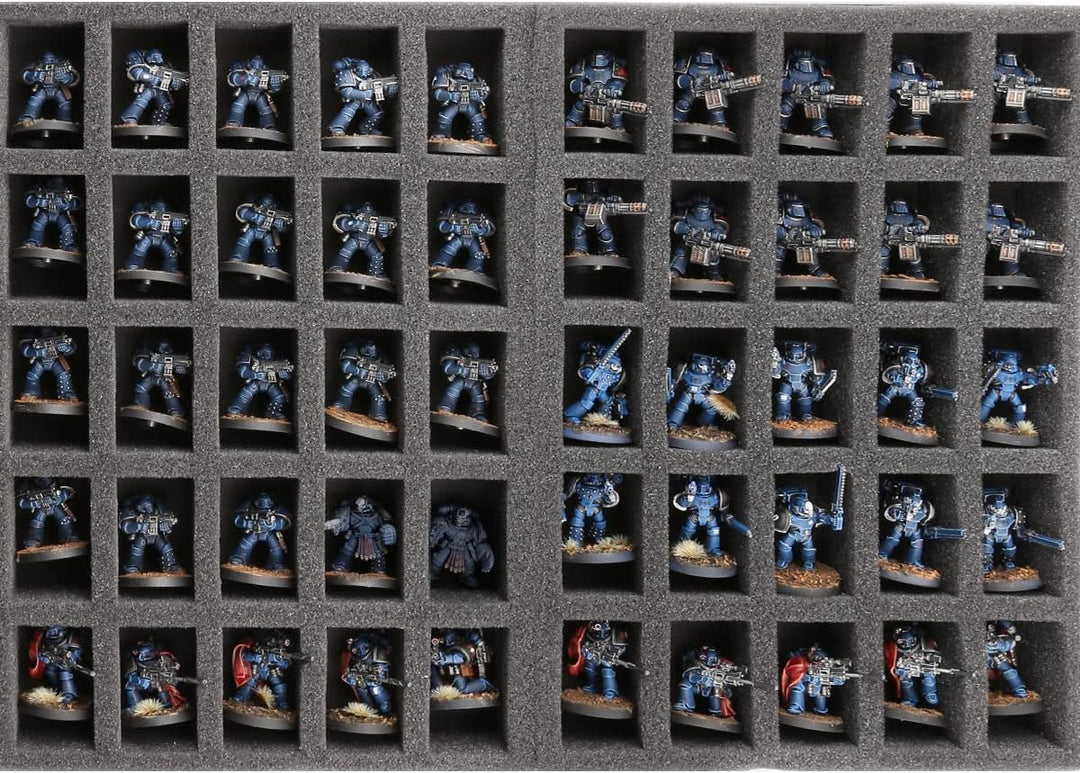 Jucoci Miniatures Storage Case 04 Kompatibel mit Infanties und grossen Einheiten, Kompatibel mit Inf