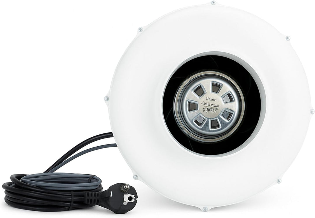 Prima Klima Fan 160 mm 820 m3/h - Abluftventilator Rohrventilator Grow Lüfter Abluft Growzelt Lüfter